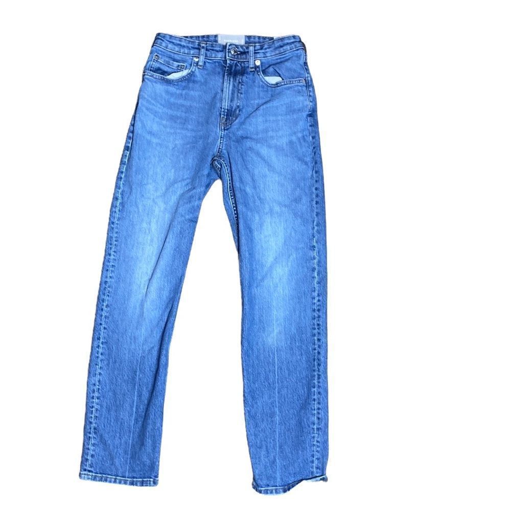 Everlane the high rise straight jean size 26 regular AS IS